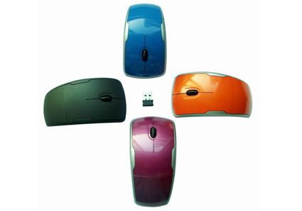 2011 Hot Style Plegable 2.4G ratón inalámbrico VM-112