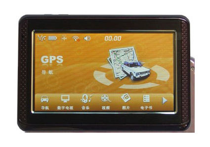Sistema de navegación GPS portátil 4305 con SD hasta 8 GB